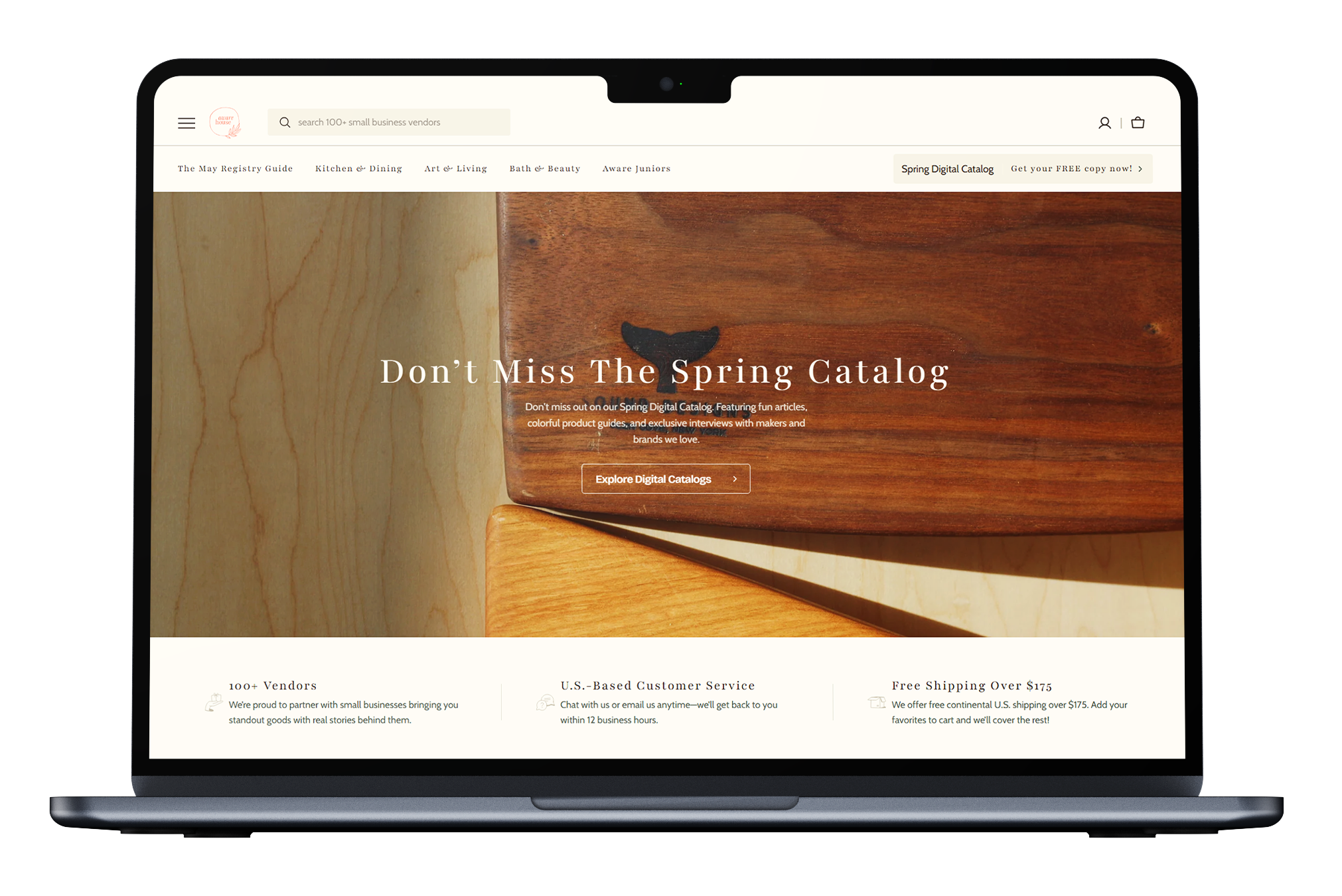 Aware House Multi-Vendor Marketplace Optimized with CRO for Higher Conversion and Sales